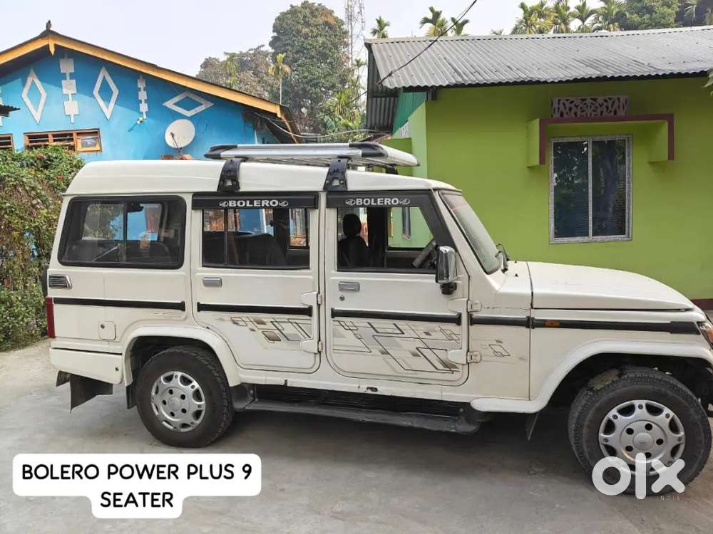 Bolero Power Plus 9 Seater 2016 Diesel With Ac And Power Steering.