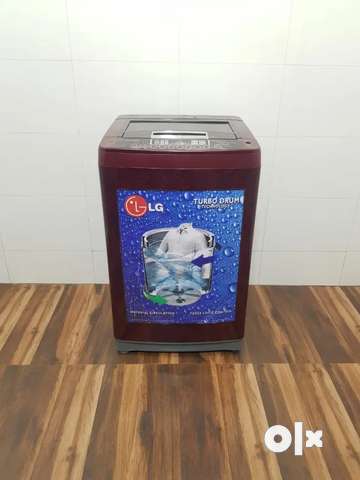 Lg 6.5kg maroon colour top load washing machine with warranty sj 29jsn Washing Machines 1616542678