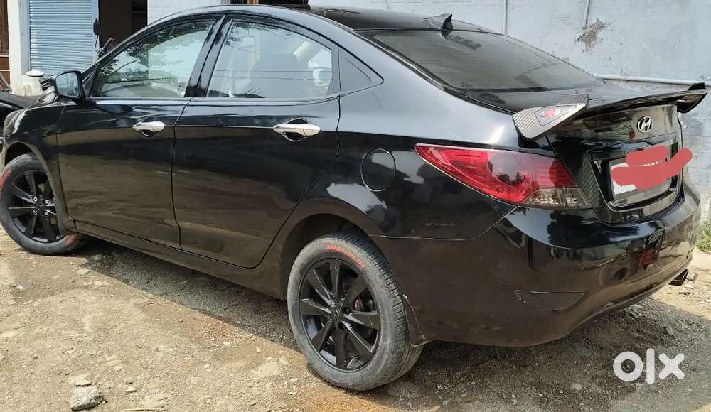Hyundai Verna 2013 Diesel Good Condition  Diomond Screen Sound System