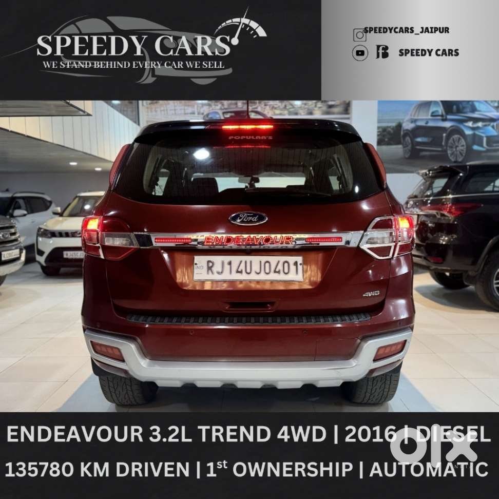 Ford Endeavour 3.2 Trend At 4x4, 2016, Diesel