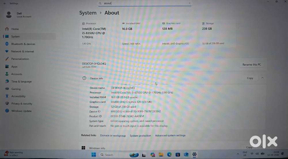 Dell i5 Laptop