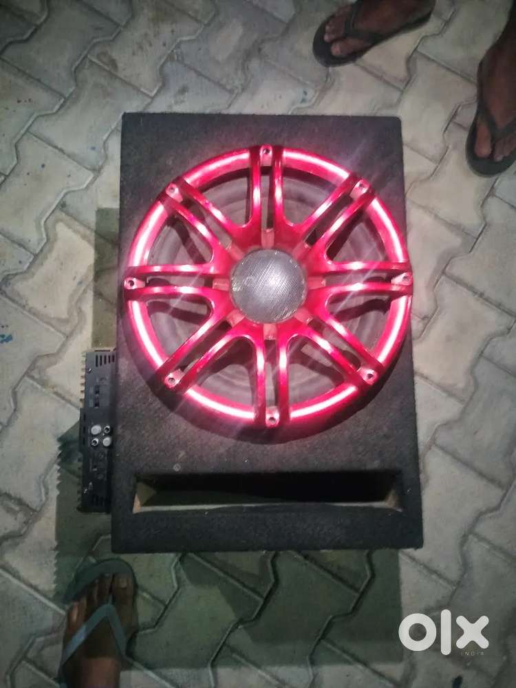 (Need money urgently)JBL 1500 watt subwoofer, New Matt Box, Amplifier
