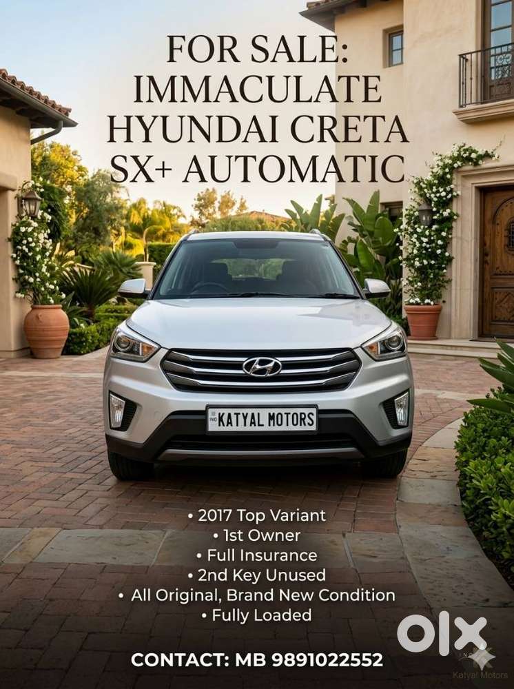 Hyundai Creta 1.6 Sx Plus Auto, 2017, Petrol