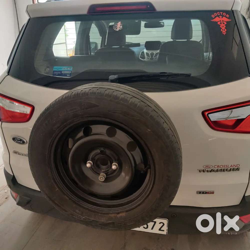 Ecosport Diesel Ford Suv Car Manual White Colour