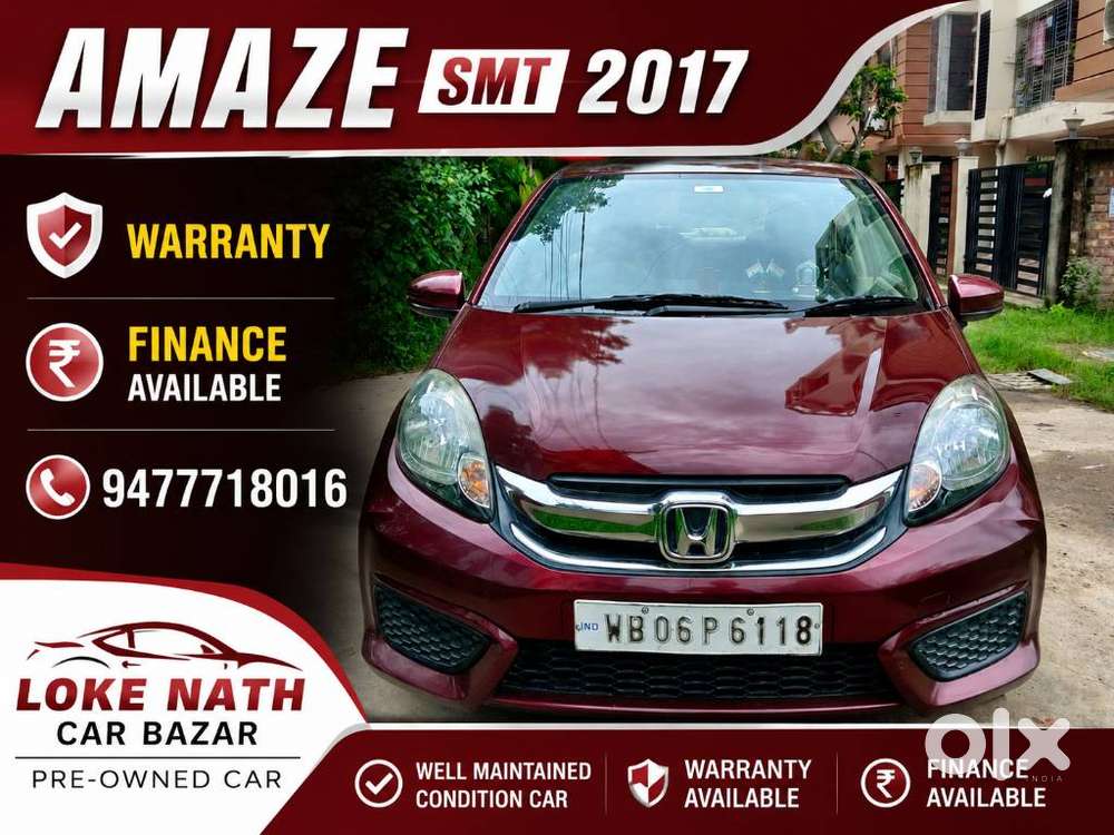Honda Amaze 1.2 Smt I Vtec, 2017, Petrol
