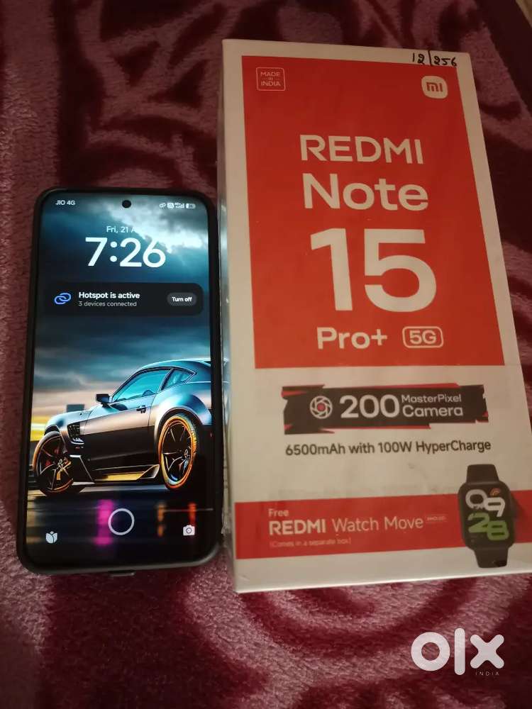 Redmi note 15 pro + 12gb 256 only exchange