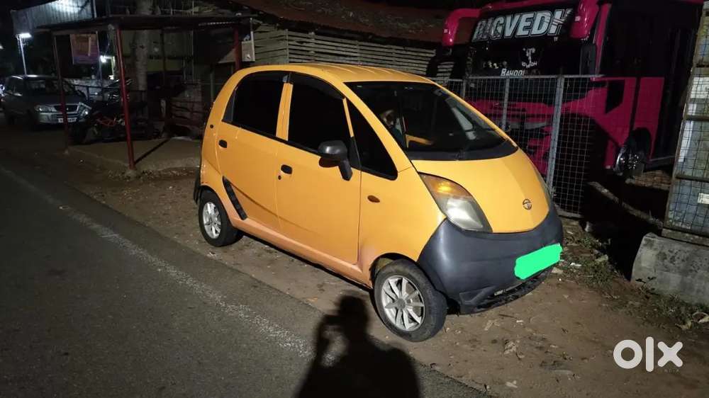 Low Mileage Tata Nano Cx (dec 2012) – Just 27,000 Km, Vibrant Orange!