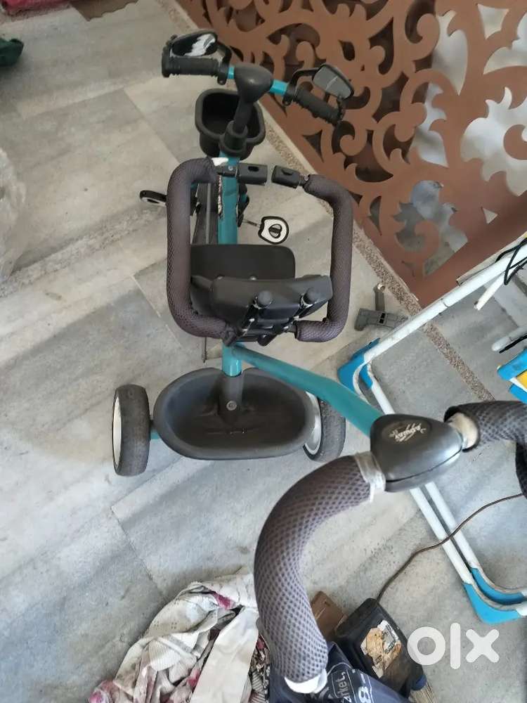Kids Tricycle + Baby Carry Cot   Good Condition