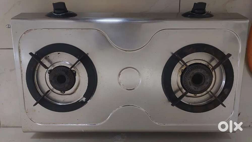 Gas Stove for cooking with pipe and regulator