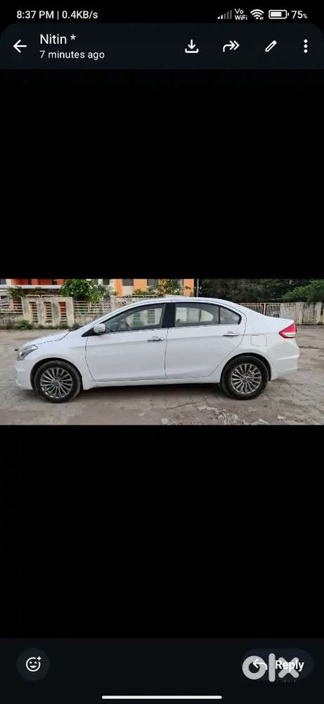 Maruti Suzuki Ciaz 2016 Diesel 800000 Km Driven