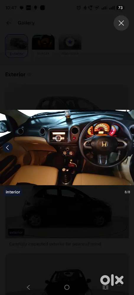 Honda Brio Vx Petrol 2012