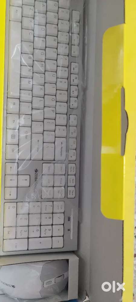 Never used Zebronics Wireless keyboard and mouse combo for sale
