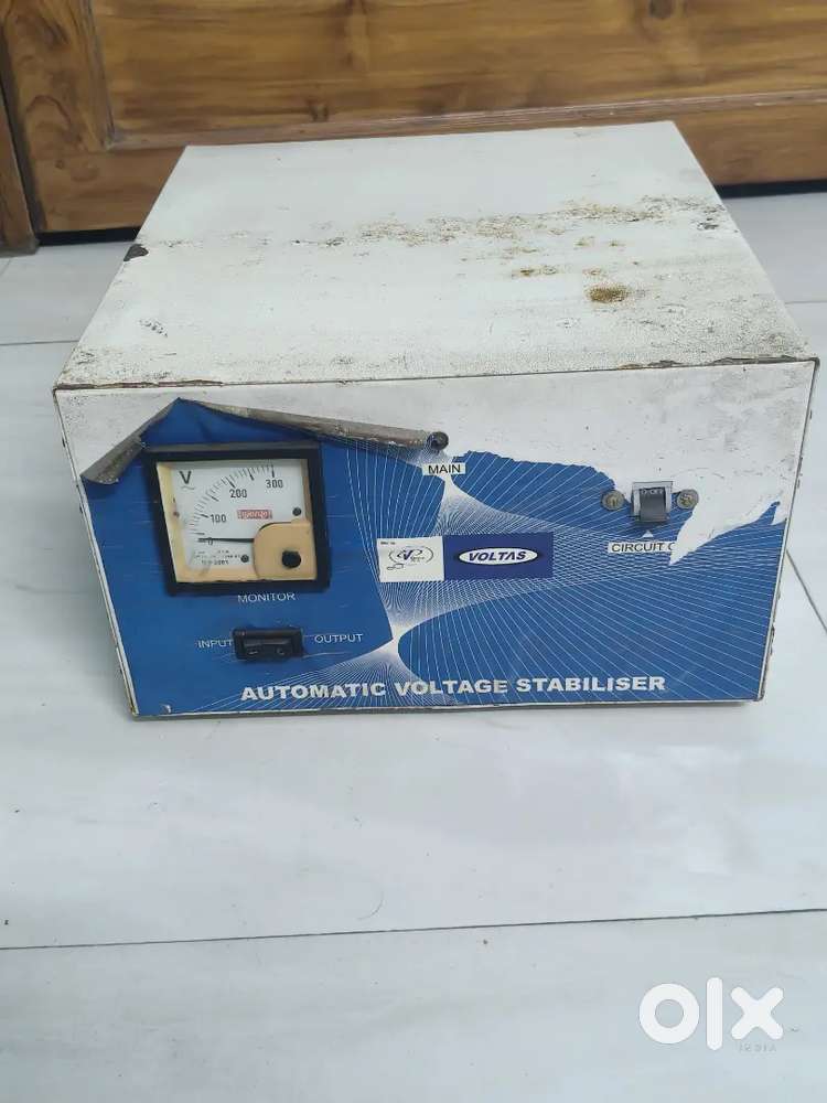 Voltas 5kva pure copper Stabilizer(90-300)v