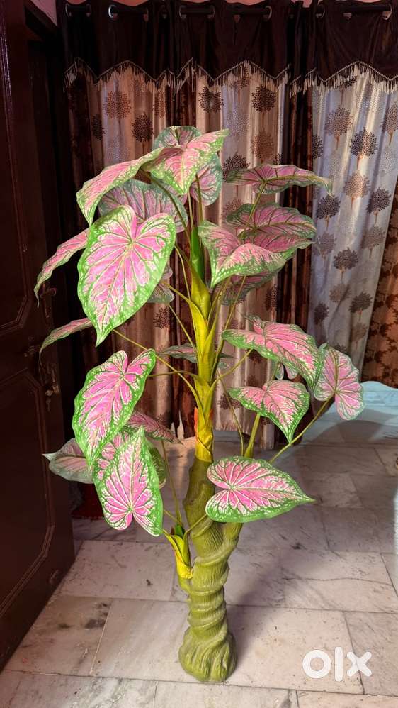 Tropical beauty artificial caladium plant