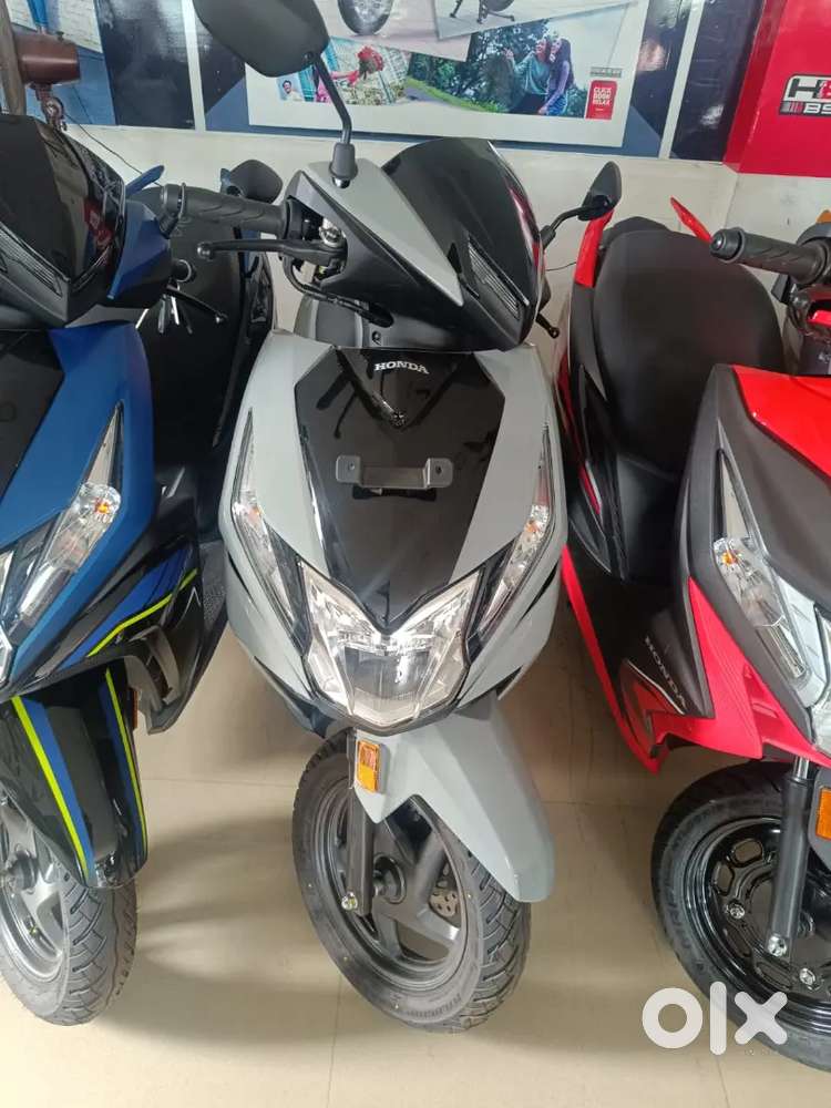 Honda Dio125 grey colours available Exchange offers available only