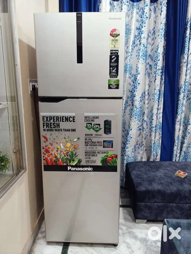 Panasonic 336 Ltr Double Door Fridge with Compressor Warranty Active.