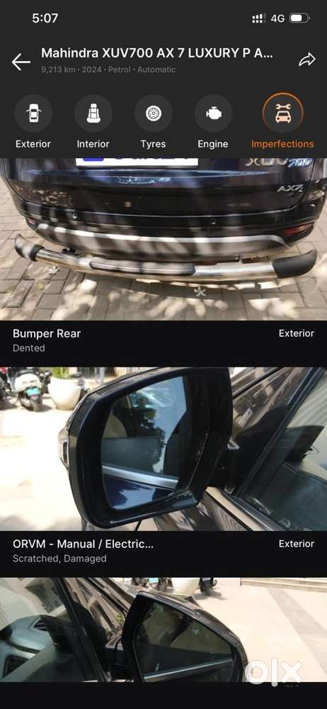 Mahindra Xuv700 2024 Petrol 9345 Km Driven