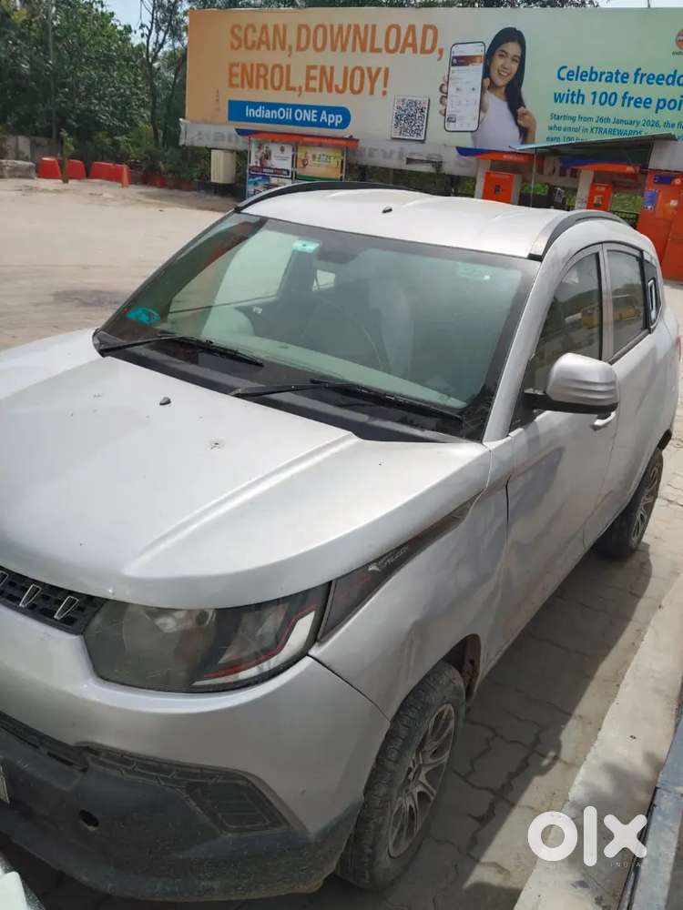 Mahindra Kuv100 Nxt 2018 Petrol 55000 Km Driven Cng Out Side Fiting