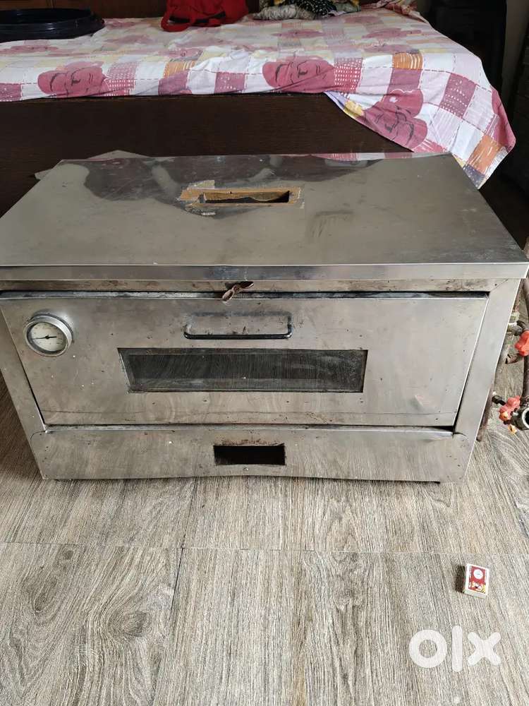 Heavy duty stainless steal commercial gas pizza deck oven