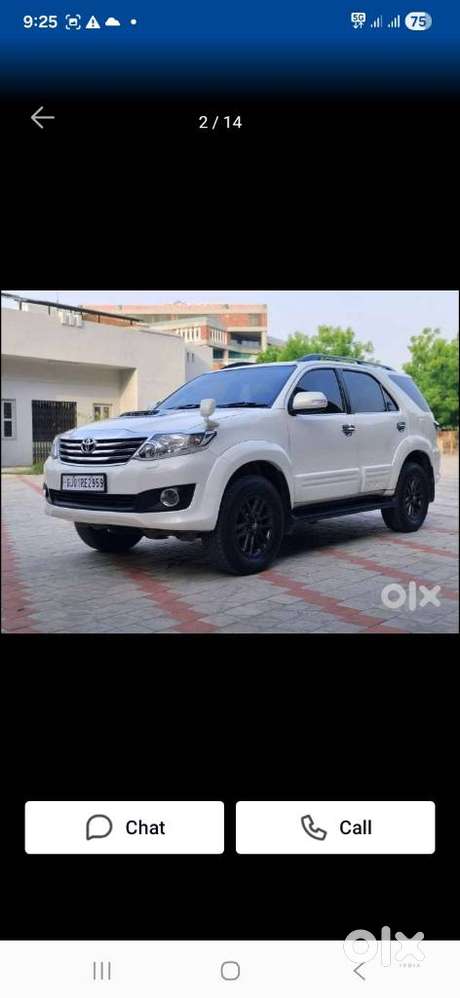 Toyota Fortuner 4x2 Manual, 2014, Diesel