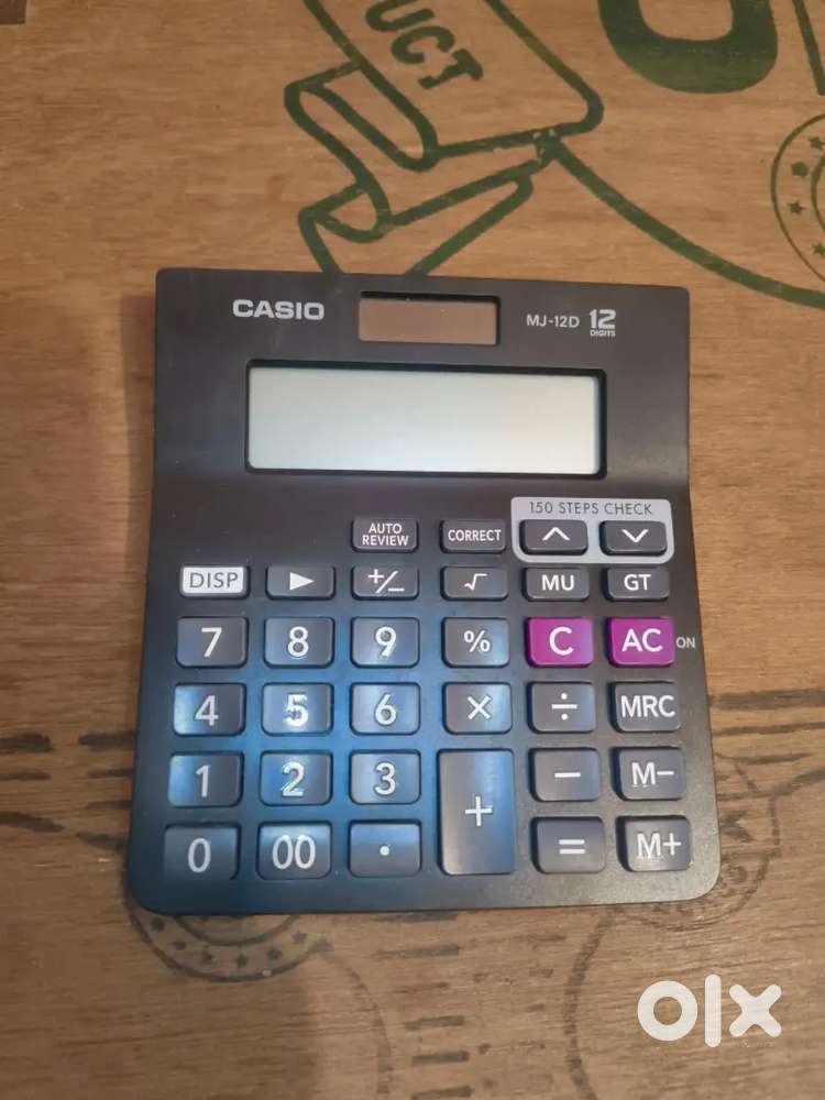 Casio MJ-12D calculator