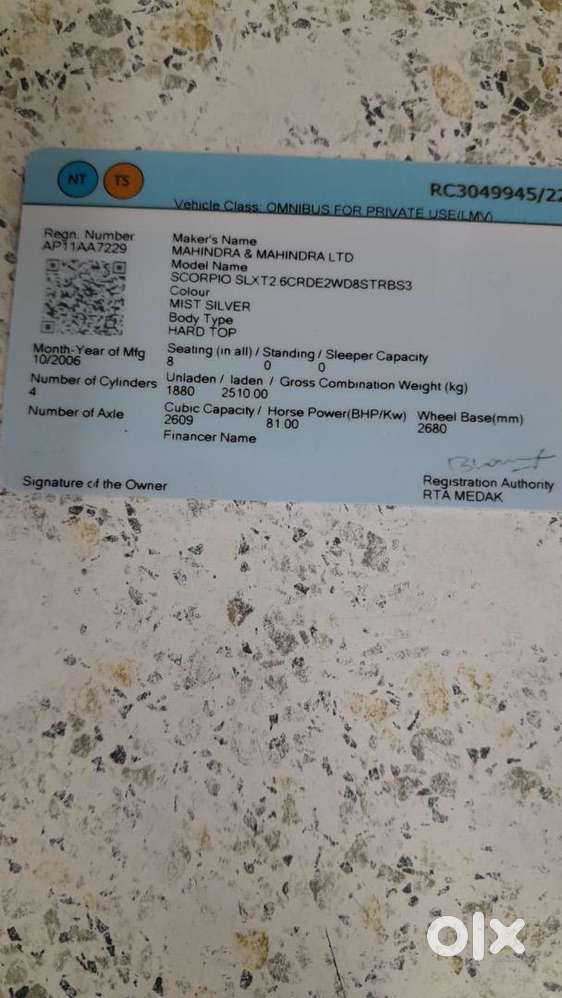 Mahindra Scorpio 2006 Diesel Well Maintained