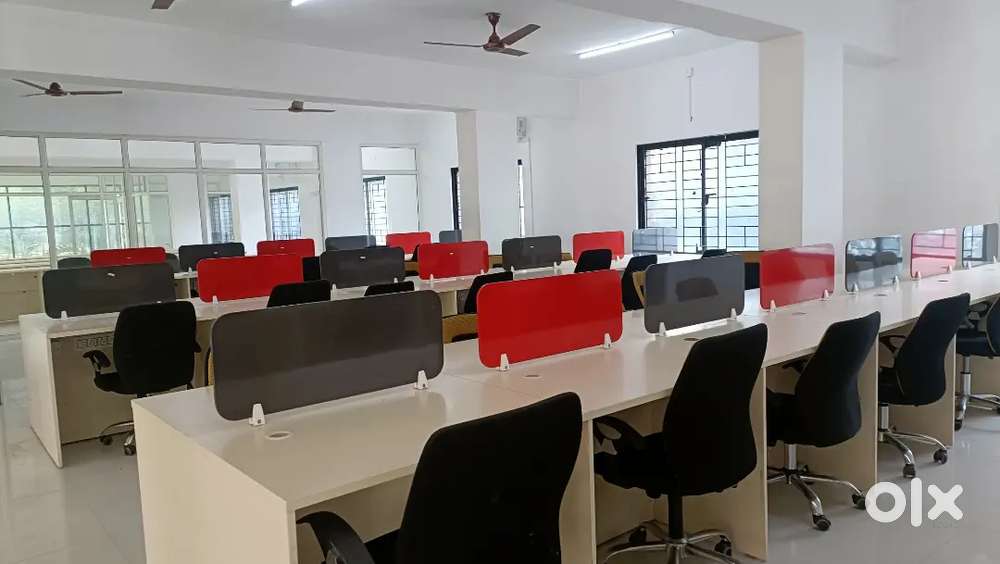 50 Workstations 4 Cabins 1 Conference plug and play office For Rent