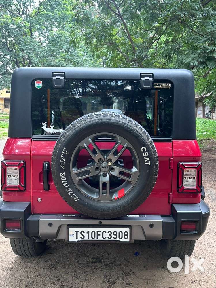 2022 Mahindrathar 4x4lx Petrolmanual Suspension Change&wirelesscarpla
