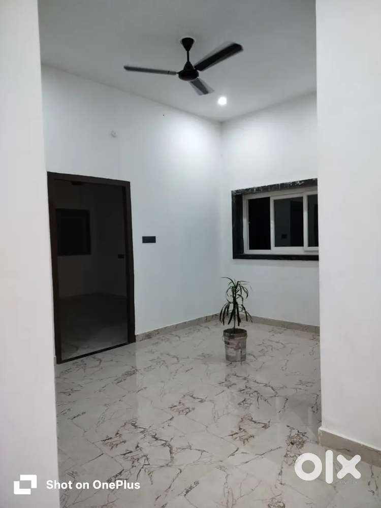A 2 bhk flat on 1st floor in a 3 floor building