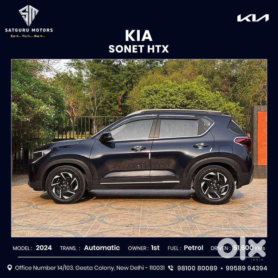 Kia Sonet 1.0 Htx Dct Anniversary Edition, 2024, Petrol
