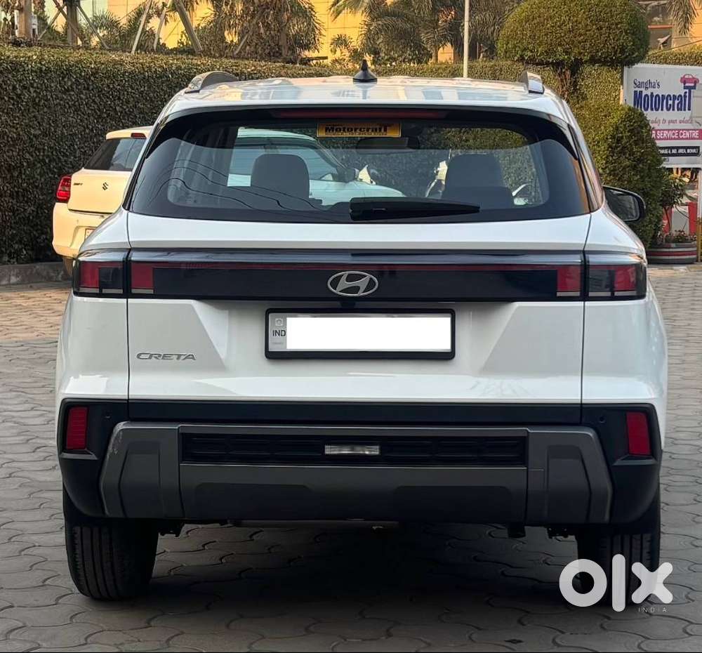 Hyundai Creta 1.5 Manual 2024 Petrol 4700 Kms Chandigarh Registration.