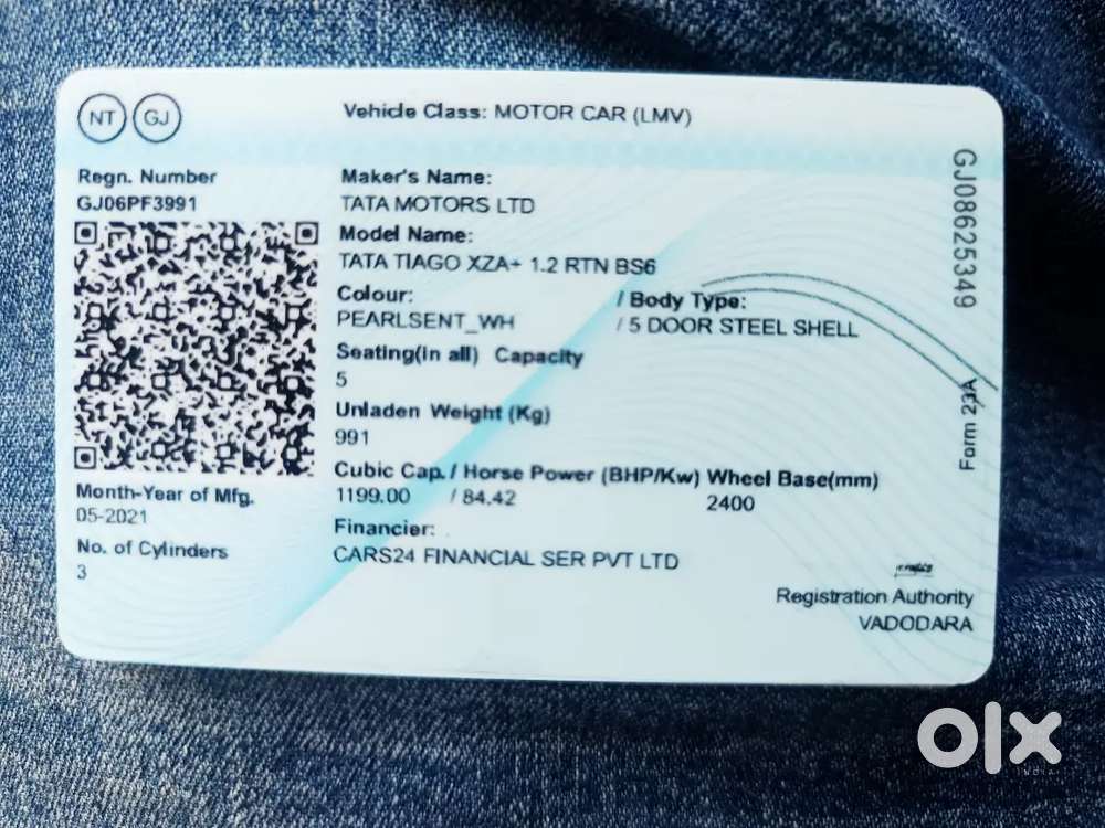 Tata Tiago 2021 Petrol 62000 Km Driven