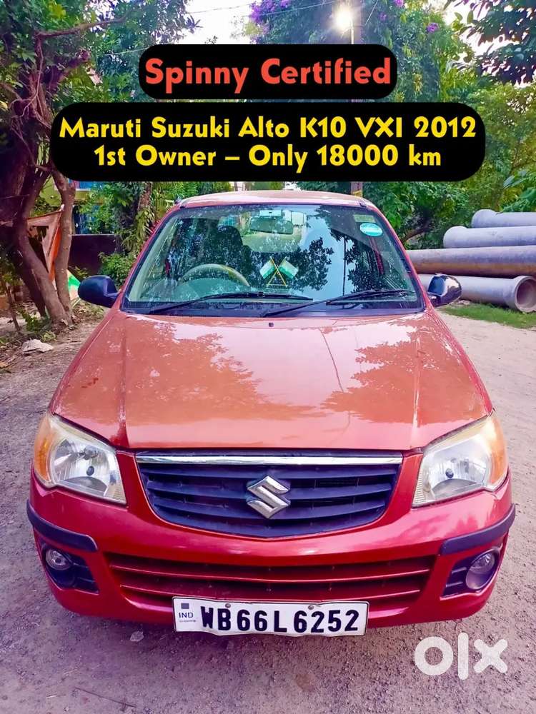 Spinny Certified Maruti Suzuki Alto K10 Vxi 2012