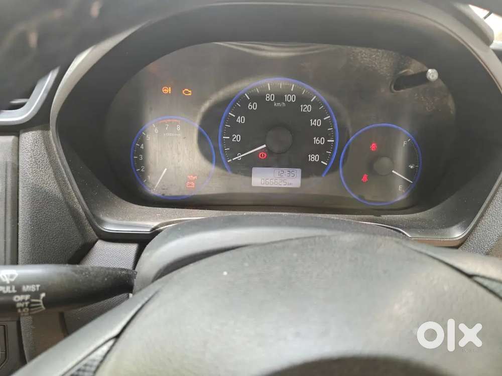 White Honda Brio 2017 With Sequential Cng On Paper In Good Condition.