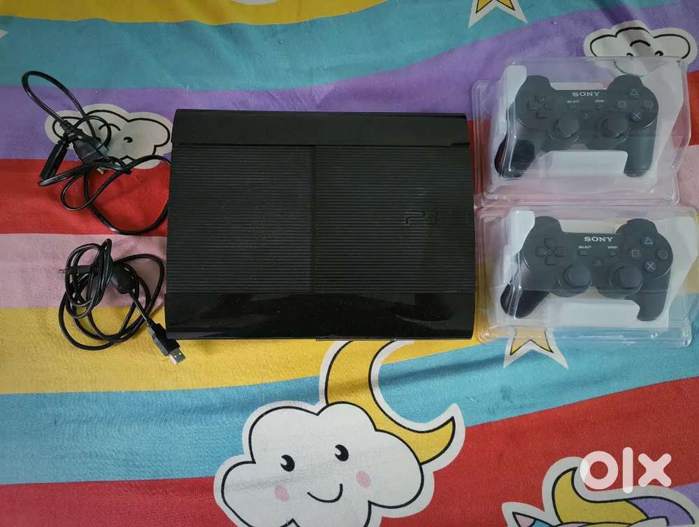 PS3 500GB|20 GAMES ADDED|2 ORGINAL CONTROLLER