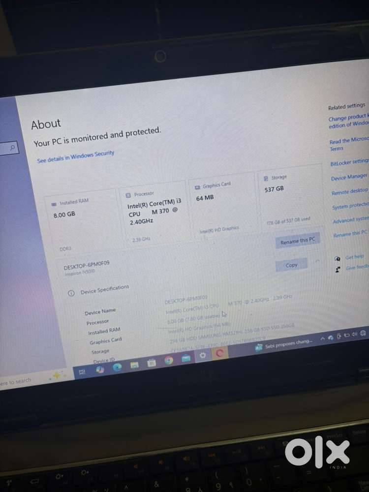 Dell Inspiron N5010 &ndash; Laptop for Sale,