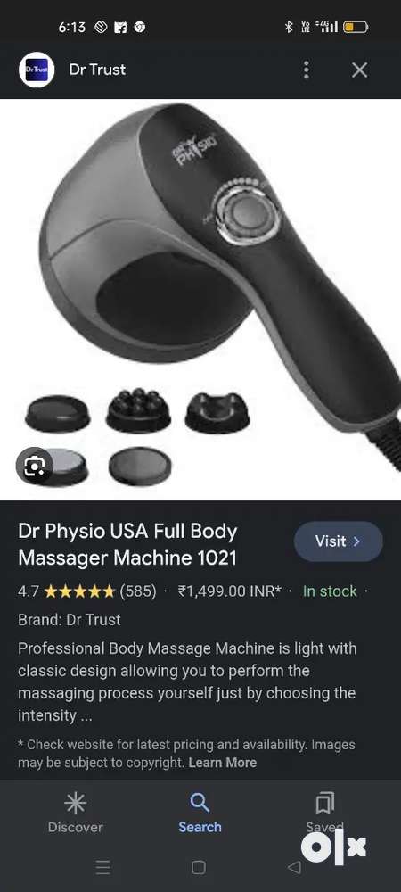 Dr Physio USA Full Body Massager Machine 1021