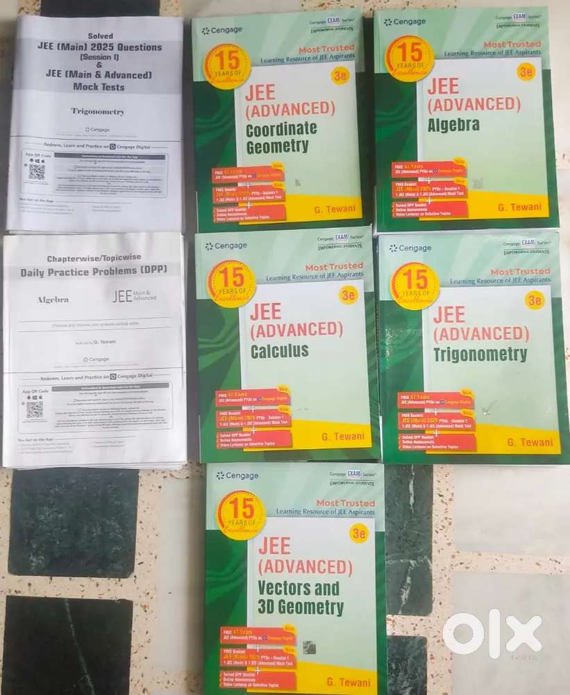 Cenage jee maths full set with pyq and dpp