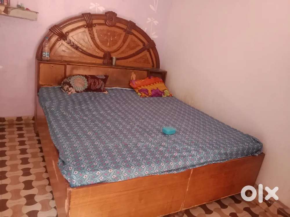 Brand new wooden double bed
