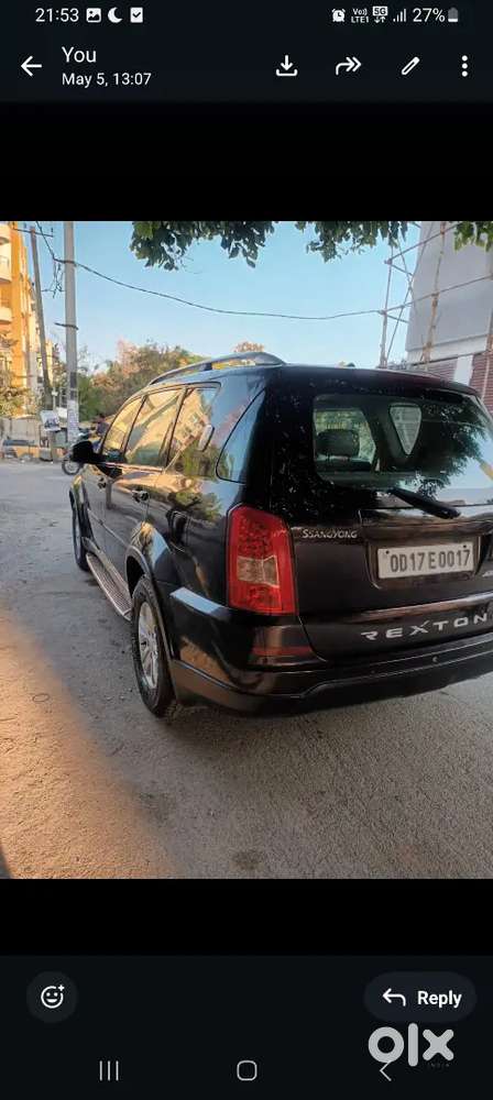 Mahindra Ssangyong Rexton 2014 Diesel 100000 Km Driven