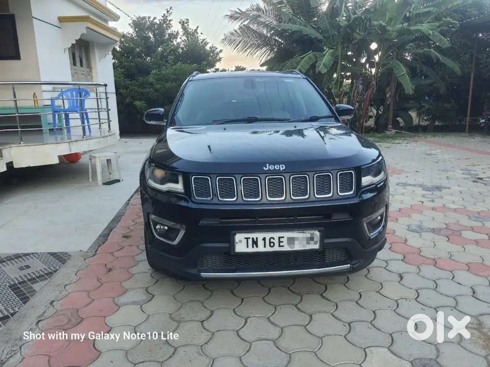 The Black Jeep Compass Limited Edition Is In Excellent Condition.
