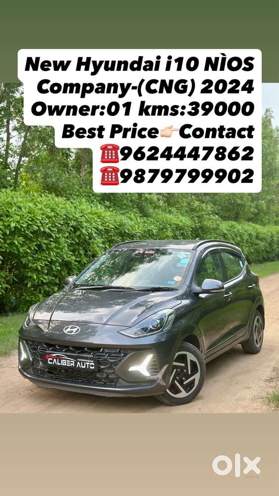 Hyundai Grand I10 Nios 1.2 Kappa Vtvt Sportz Cng, 2024, Cng & Hybrid..