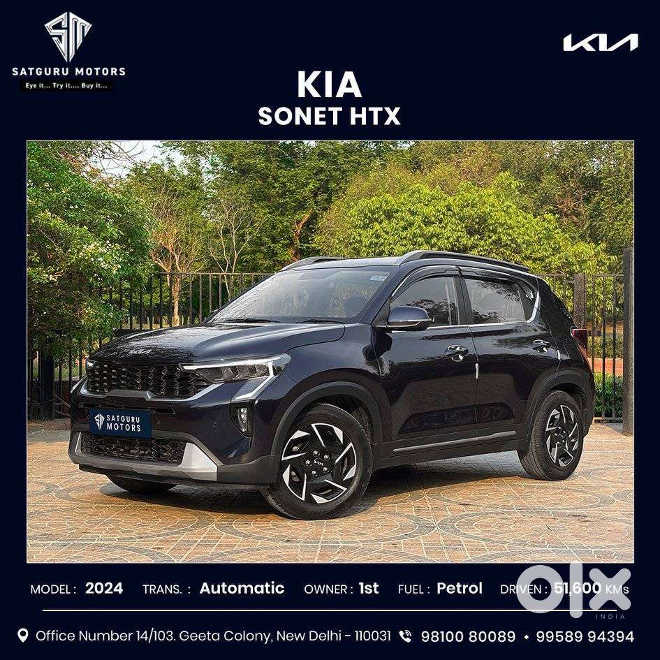 Kia Sonet 1.0 Htx Dct Anniversary Edition, 2024, Petrol