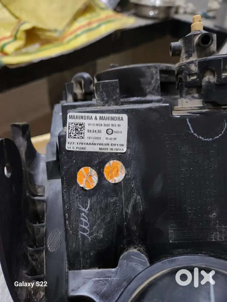 Two Genuine Head Light Mahindra Scorpio