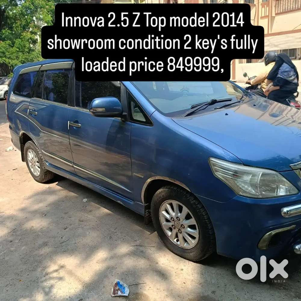 Innova 2.5 Z Top Model 2014 Showroom Condition 2 Key's Fully Loaded