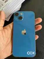 Good condition phone iPhone 13 blue 85% Battery backup