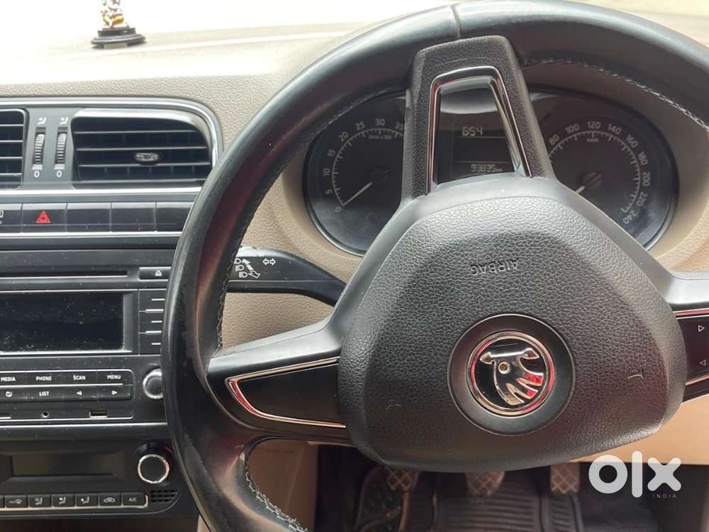 Skoda Rapid White Colour, Very Well Maintained