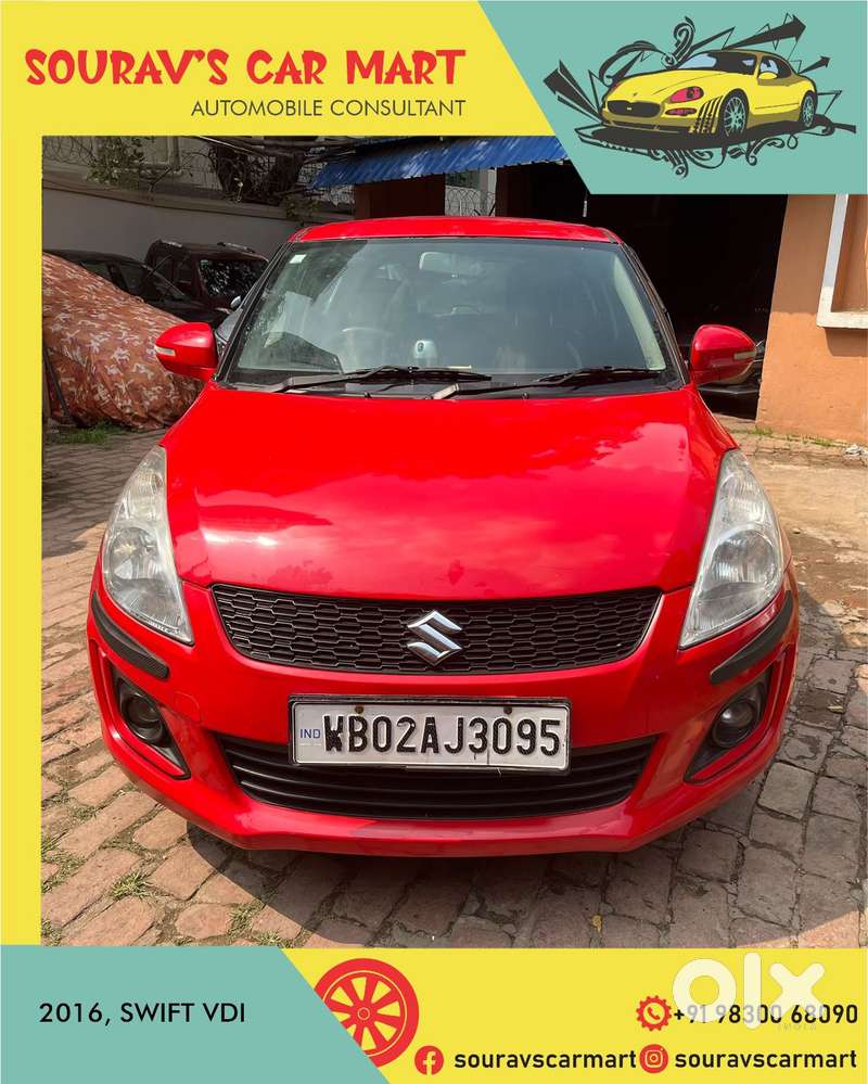 Maruti Suzuki Swift Vdi Bs Iv, 2016, Diesel