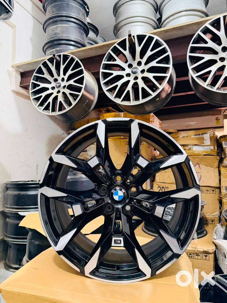 BMW M SPORTS ALLOY WHEELS 19 INCH 112 PCD SET O 4 VERY GOOD CONDITION