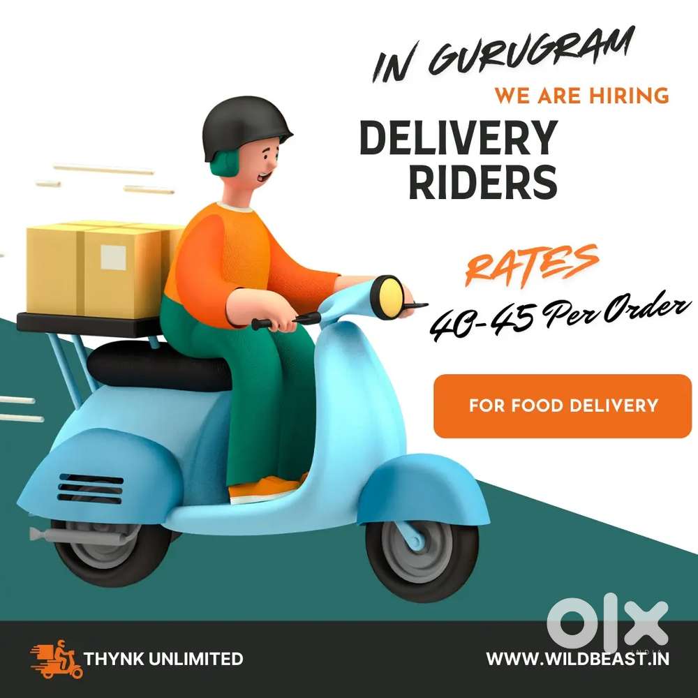 Delivery Boy requirement